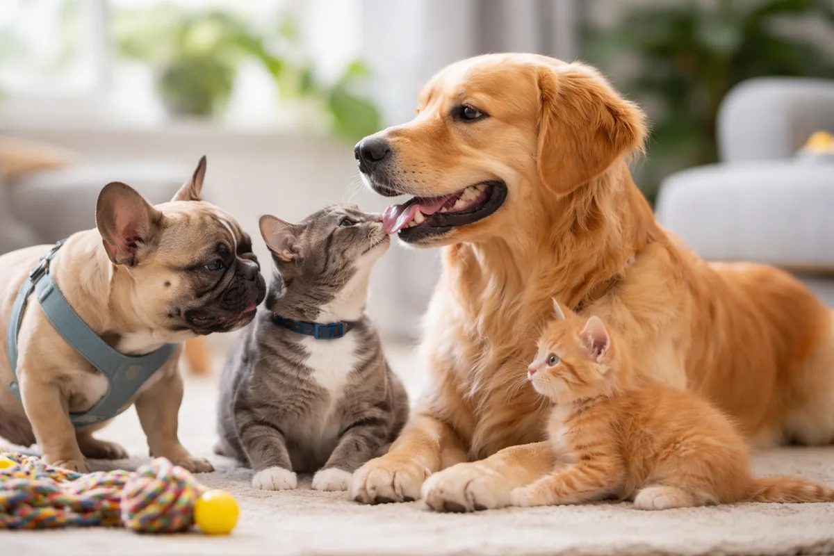 L'importance de la socialisation chez les animaux domestiques