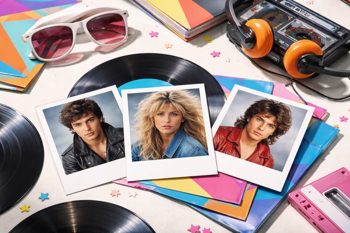 Comment la pop française des années 80 a façonné les portraits d'artistes