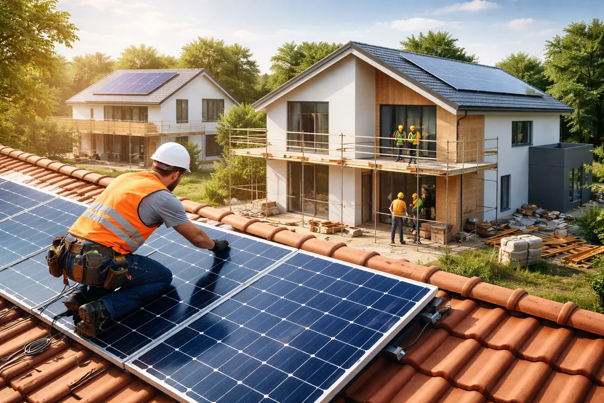 Les synergies entre l'énergie solaire et les travaux immobiliers