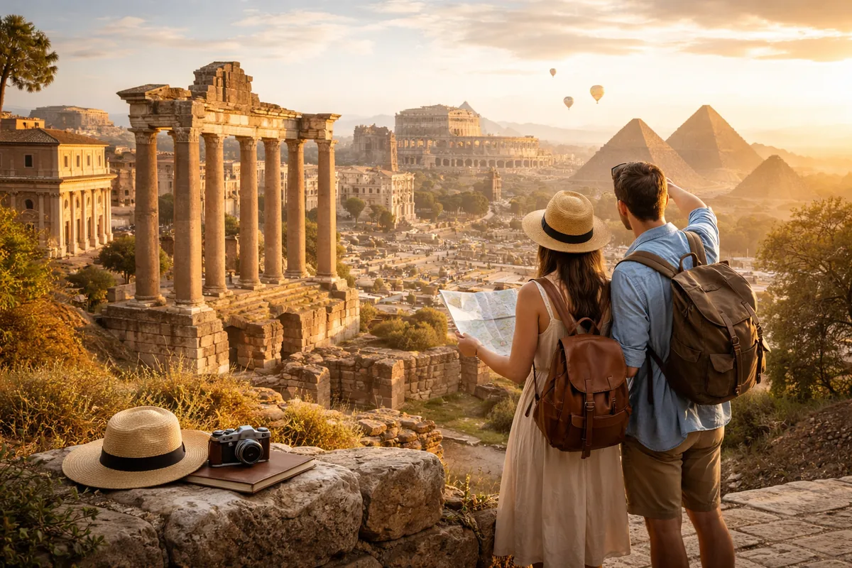 Découvrir l'histoire à travers vos voyages